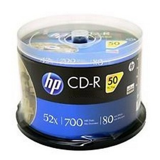 HP CD-R full size white inkjet printable 50pk